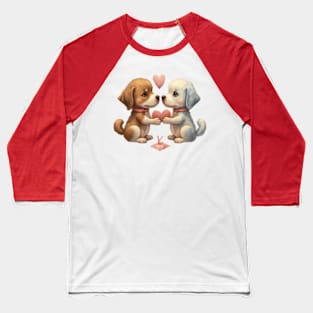 Dog valentin Baseball T-Shirt